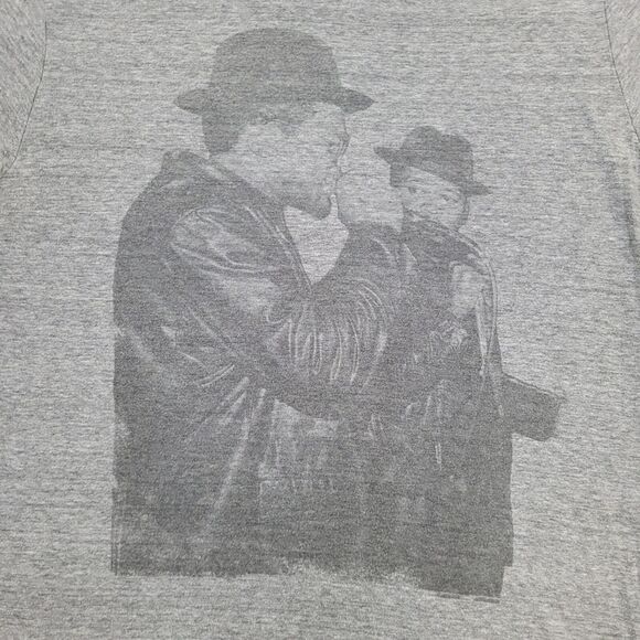 Run DMC Hip-Hop Shirt Womens XL 23x24 Gray Portrait - Picture 10 of 13